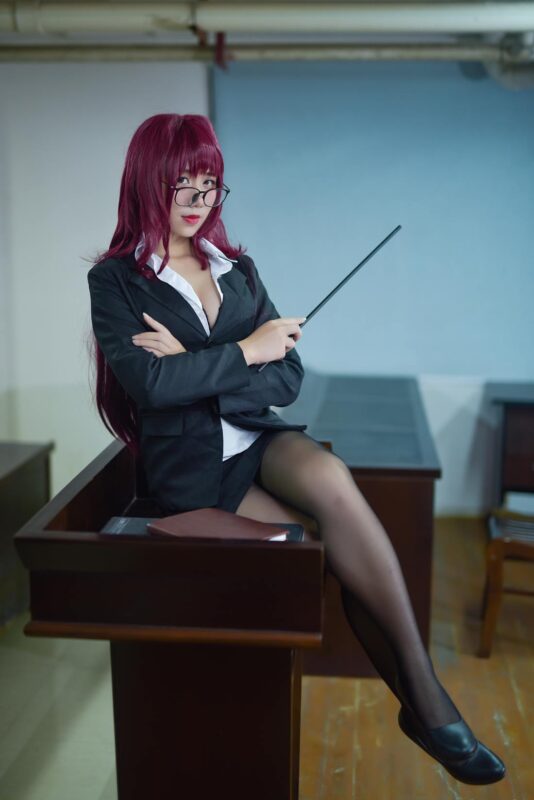 九曲Jean NO.020 斯卡哈 老師 [41P/320MB]-無料攝影圈