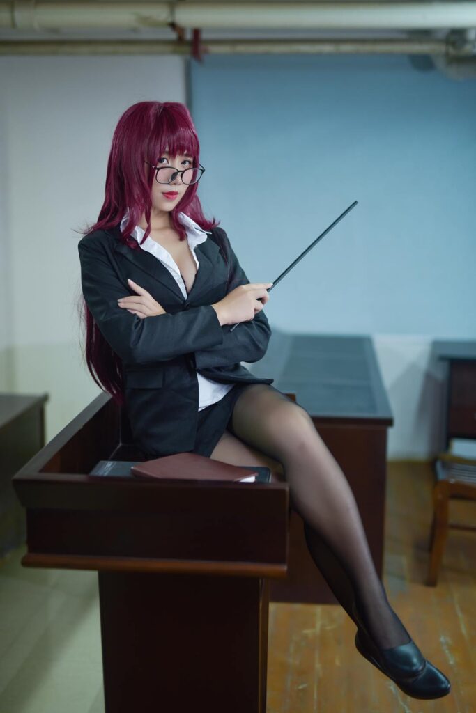 九曲Jean NO.020 斯卡哈 老師 [41P/320MB]插圖