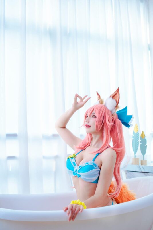 九曲Jean NO.071 - 玉藻前泳裝[11P/36.6MB]-無料攝影圈