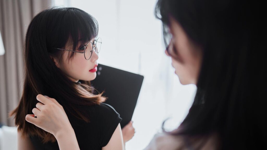 rioko涼涼子(肉扣熱熱子) NO.093& 面餅仙兒 – OL百合[51P/664MB]插圖2