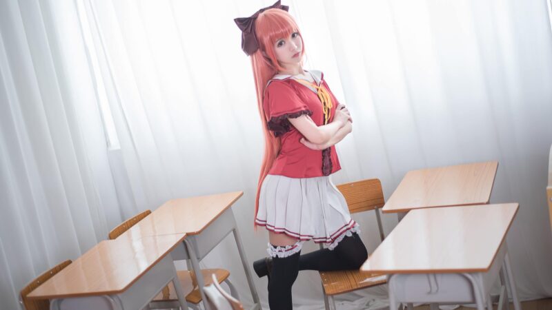 Coser鰻魚霏兒 NO.010 紅發(fā)魔女 [20P/135MB]-無料攝影圈