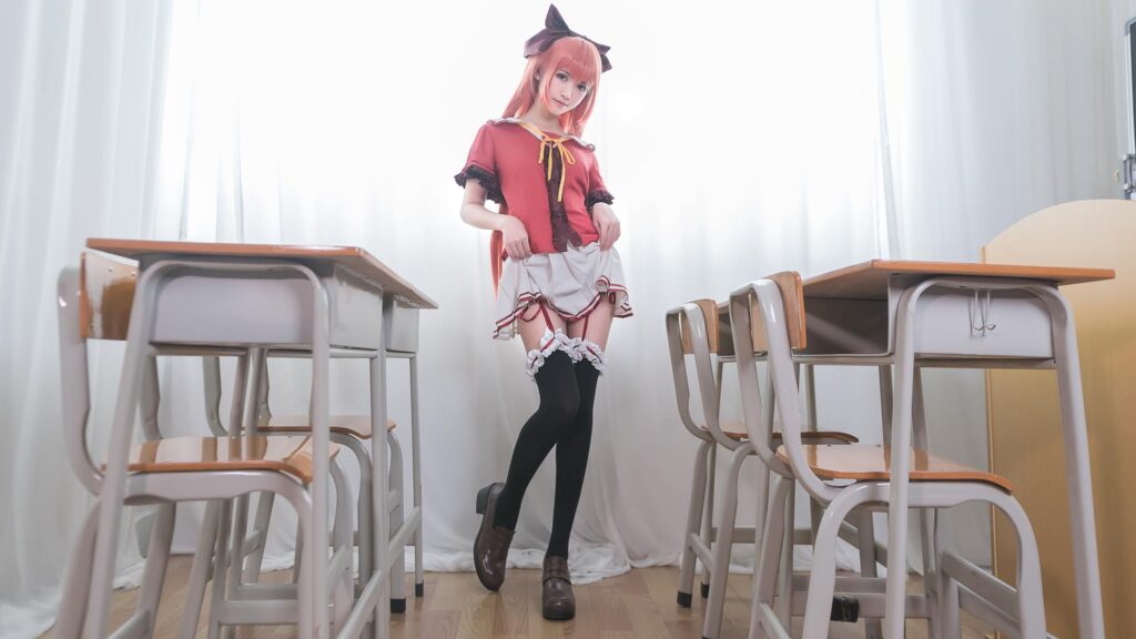 Coser鰻魚(yú)霏兒 NO.010 紅發(fā)魔女 [20P/135MB]插圖3