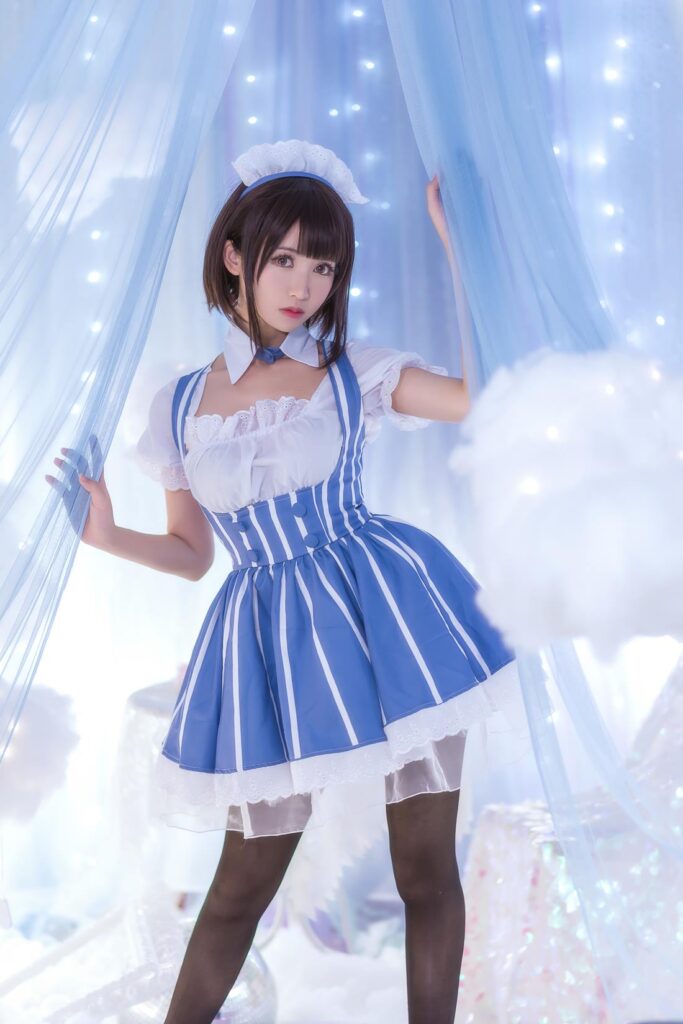 Coser鰻魚霏兒 NO.014 加藤惠 女仆 [19P/176MB]插圖2