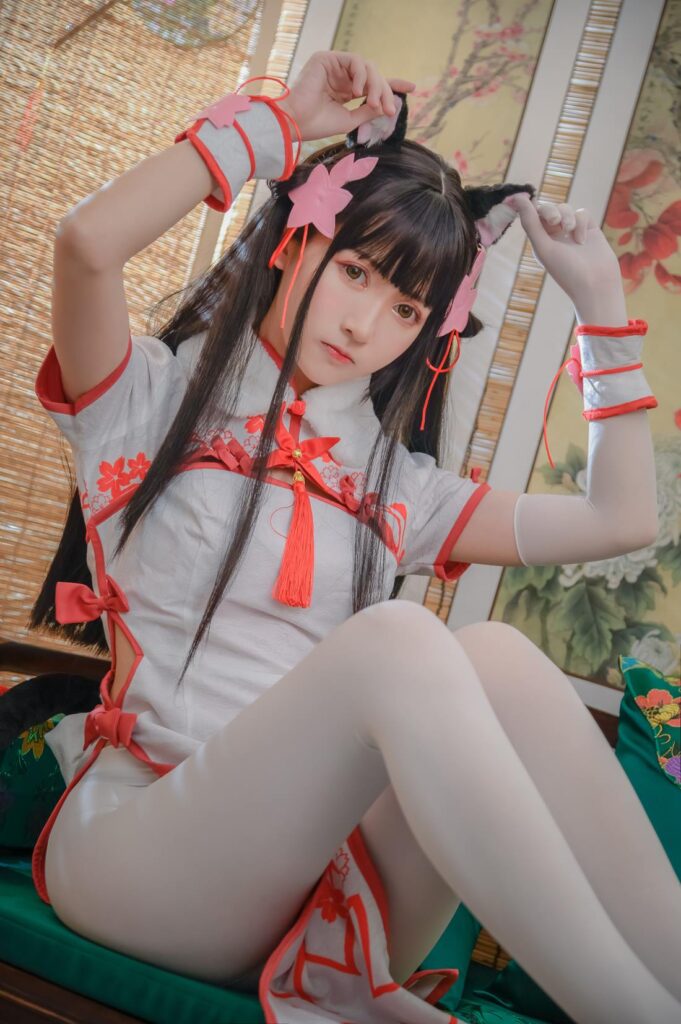 Coser鰻魚霏兒 NO.016 碧藍(lán)華裳 夕暮 [16P/229MB]插圖2