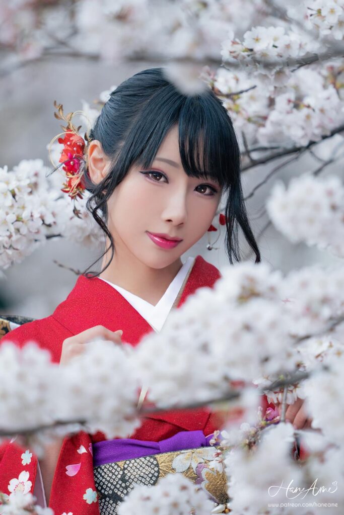 Hane Ame 雨波寫真 NO.013 – 赤紅和服[38P/736MB]插圖3