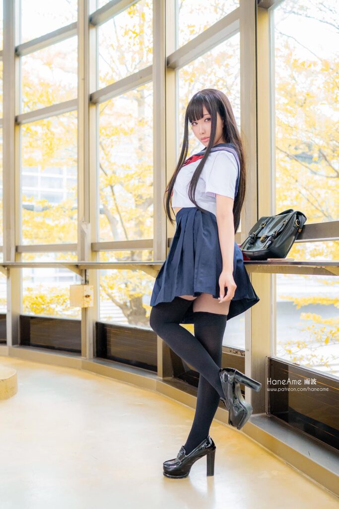 Hane Ame 雨波寫真 NO.025 – JK[16P/1V/66MB]插圖3