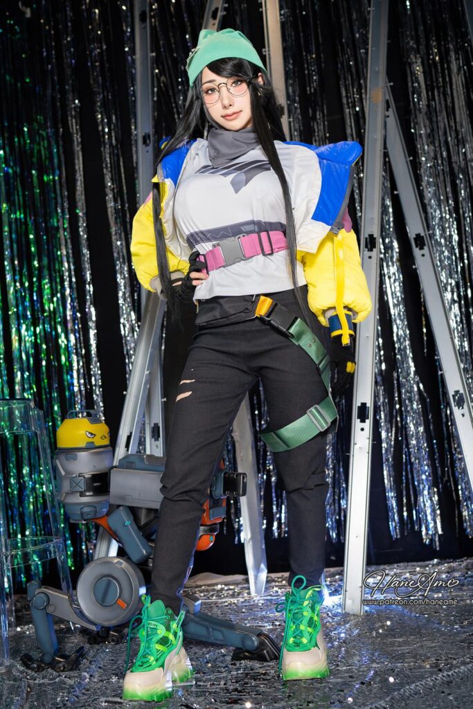 Hane Ame 雨波寫真 NO.147 – Valorant Killjoy-愷宙[45P/2V/495MB]插圖1