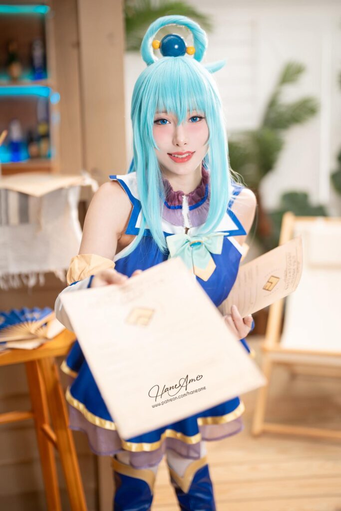 Hane Ame 雨波寫真 NO.210 – Konosuba Aqua 阿克婭[30P/1V/256MB]插圖2