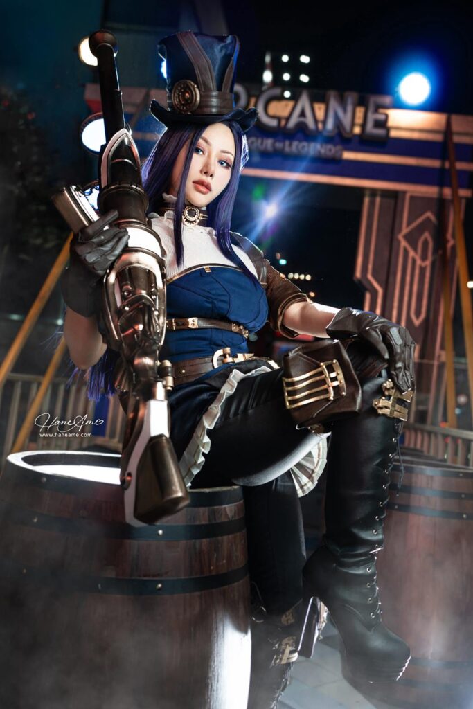 Hane Ame 雨波寫真 NO.230 – 英雄聯(lián)盟 凱特琳[27P/2V/293MB]插圖2