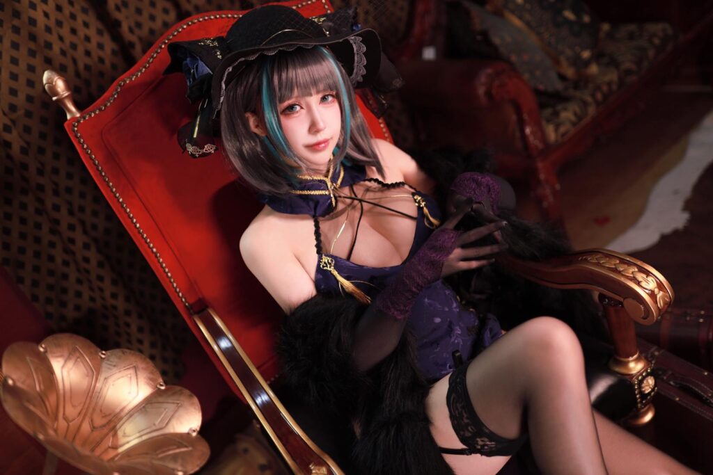 黑白御貓 NO.007 – 柴郡旗袍[37P/122MB]插圖1