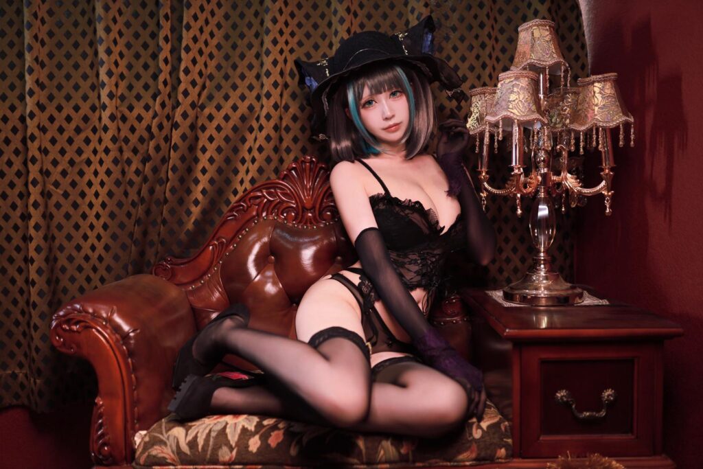 黑白御貓 NO.007 – 柴郡旗袍[37P/122MB]插圖2