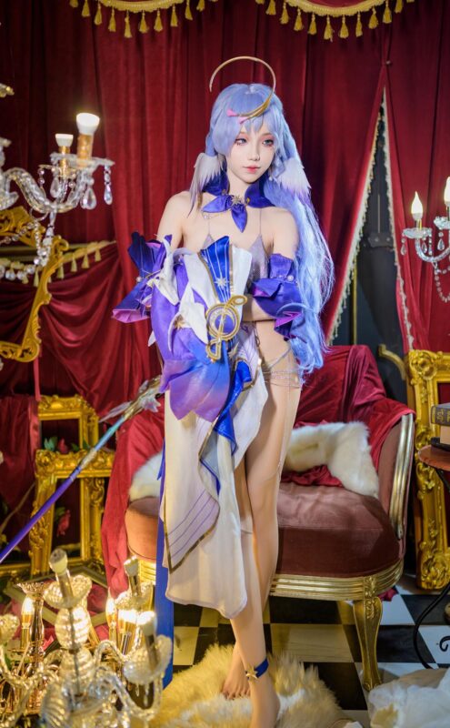 狐玖玖 NO.005 - 崩壞 星穹鐵道 知更鳥[61P/317MB]-無料攝影圈