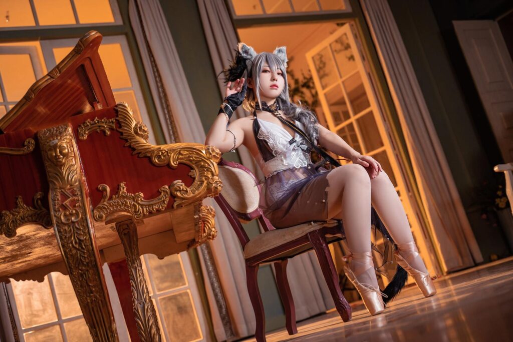 網(wǎng)紅Coser@虎森森 015 黑芭蕾 [15P/226MB]插圖1