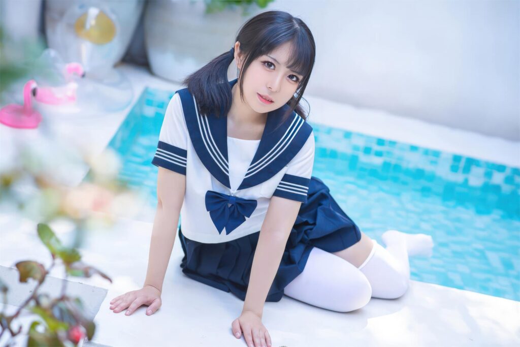 虎森森 NO.020 – JK死庫水[35P/329MB]插圖1