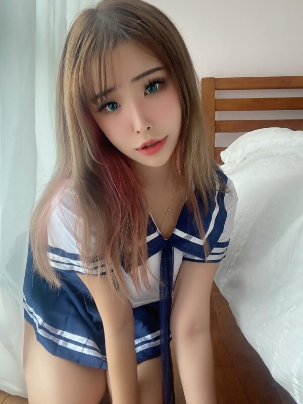 花リリ(Plant Lily) NO.011 - School Girl[12P/1V/58.2MB]-無料攝影圈