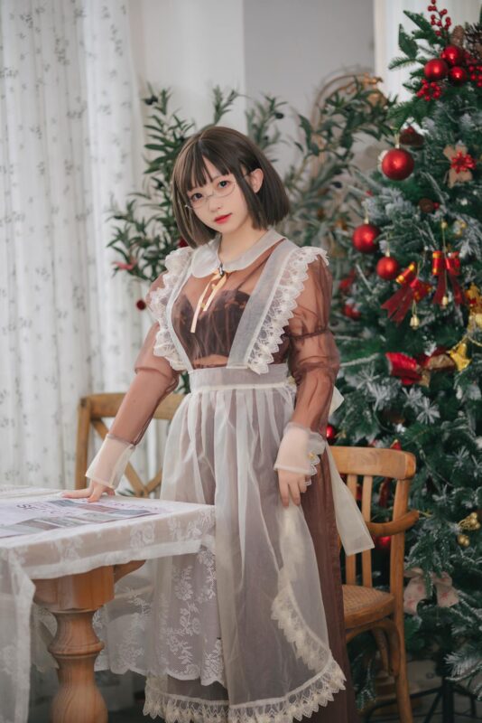 花鈴 NO.018 - 透明女仆[89P/449MB]-無料攝影圈