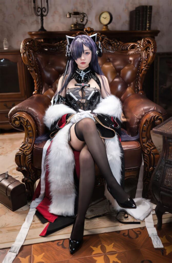 花鈴 NO.025 – 碧藍航線-奧古斯特(鐵血貓貓)[45P/288MB]插圖2