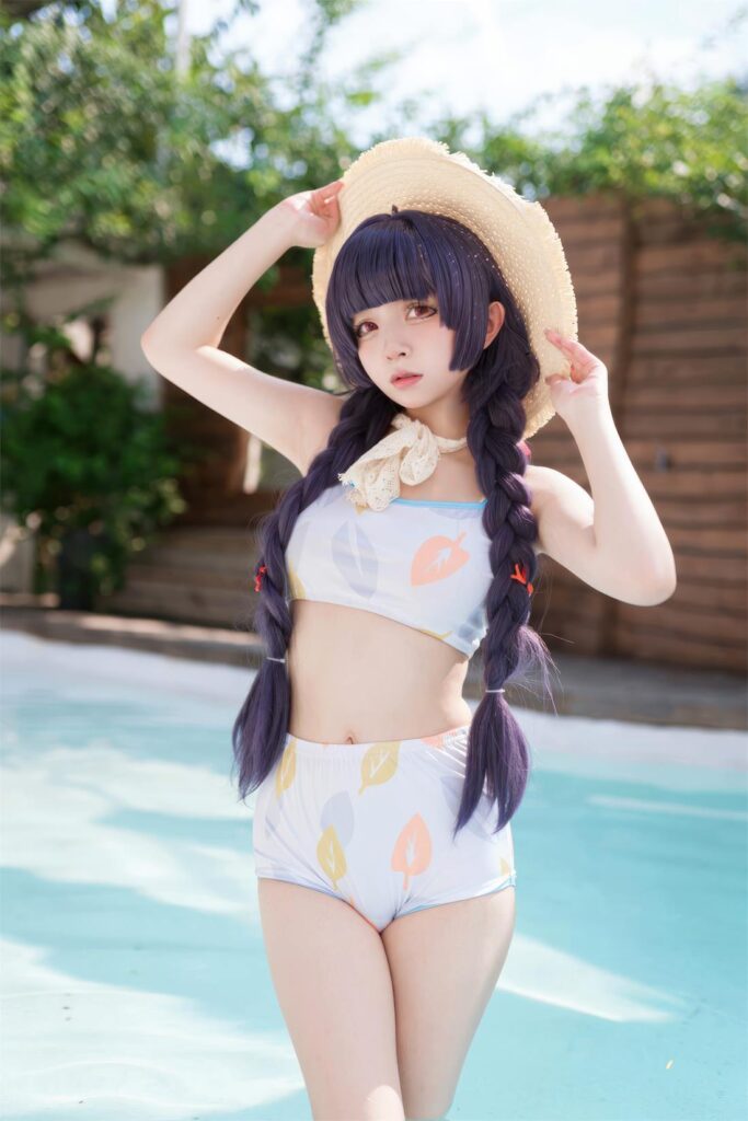 花鈴 NO.040 – 碧藍(lán)檔案 美游泳裝[41P/303MB]插圖