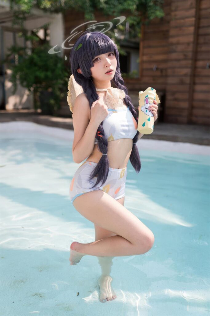 花鈴 NO.040 – 碧藍(lán)檔案 美游泳裝[41P/303MB]插圖2