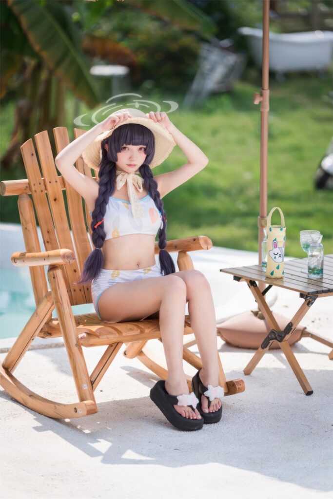 花鈴 NO.040 – 碧藍(lán)檔案 美游泳裝[41P/303MB]插圖1