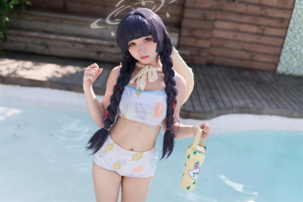 花鈴 NO.040 – 碧藍(lán)檔案 美游泳裝[41P/303MB]插圖3