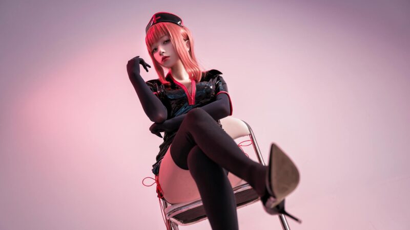 花鈴 NO.051 - 瑪奇瑪黑色護(hù)士[20P/219MB]-無料攝影圈