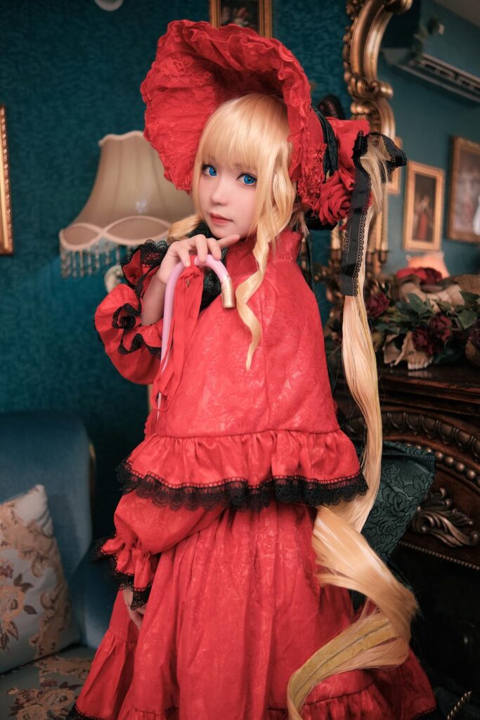 花柒Hana NO.020 – 薔薇少女[13P/220MB]插圖1