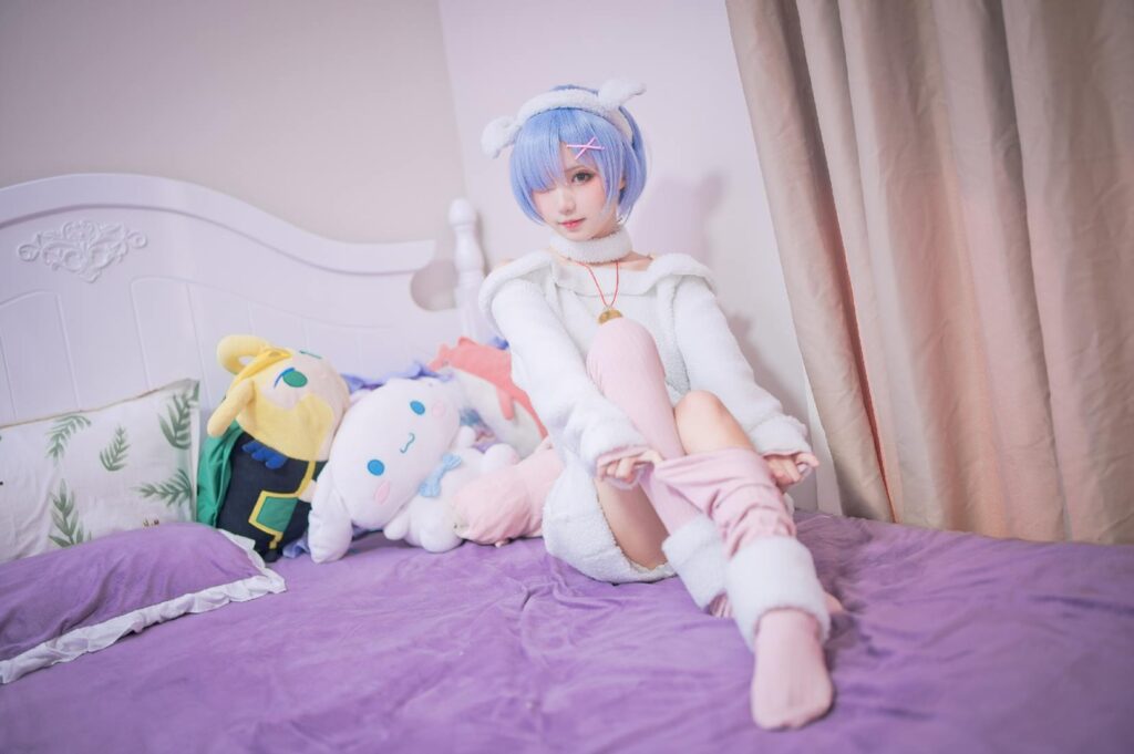 花柒Hana NO.033 – 蕾姆綿羊[9P/11MB]插圖1