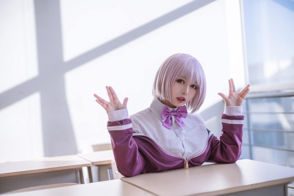 大眼萌妹黑貓貓OvO – 新條茜 [9P/55MB]插圖1