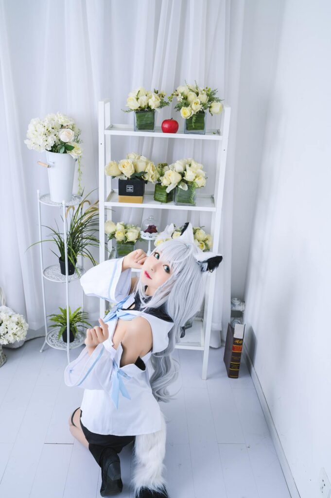 大眼萌妹黑貓貓OvO – 白上吹雪 [12P/99MB]插圖2