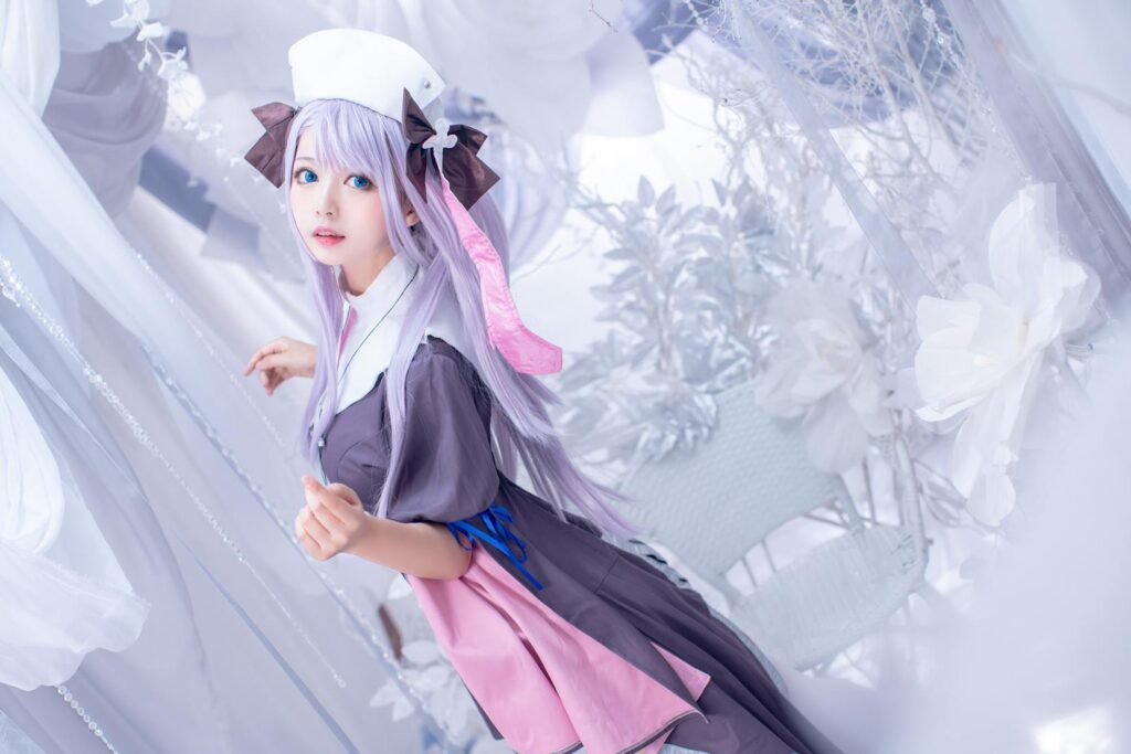 大眼萌妹黑貓貓OvO – 女灶神 [14P/130MB]插圖2