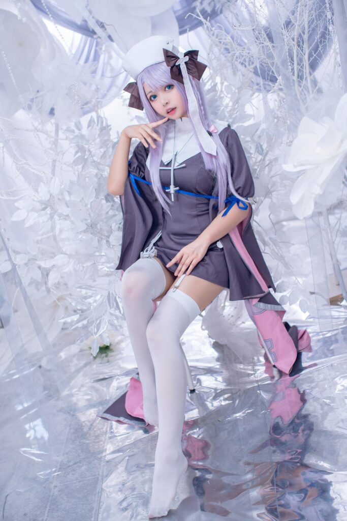 大眼萌妹黑貓貓OvO – 女灶神 [14P/130MB]插圖1