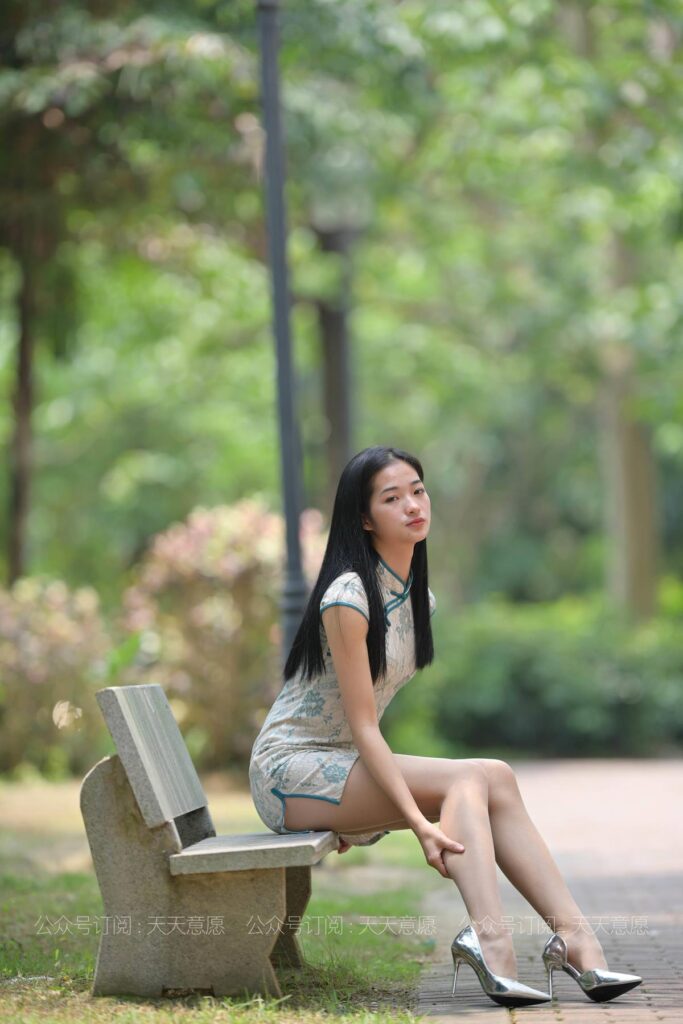 [IESS異思趣向] 2021.05.4 絲享家 796：寧寧《綠蔭旗袍秀》[61P/64MB]插圖2