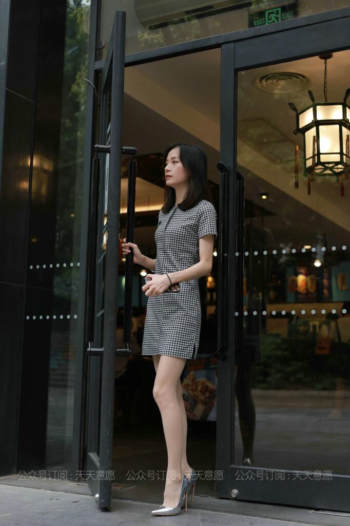 [IESS異思趣向] 2021.07.22 絲享家 867：小六《格子連衣裙》[91P/166MB]插圖1