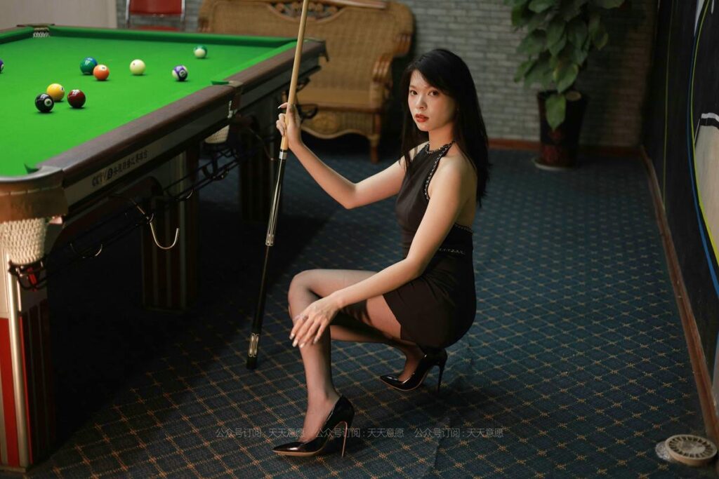 [IESS異思趣向] 2021.08.12 絲享家 887：小七《臺(tái)球長(zhǎng)腿辣妹》[120P/197MB]插圖