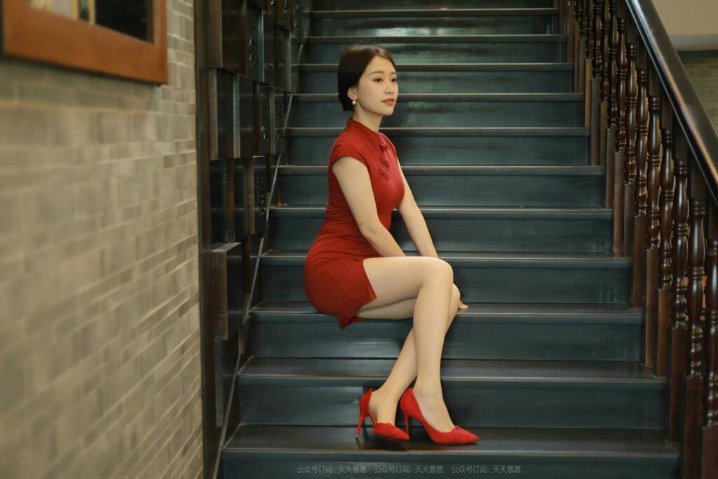 [IESS異思趣向] 2021.10.15 絲享家 948：小婕《紅色旗袍》[91P/122MB]插圖