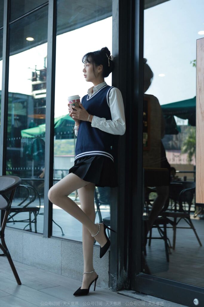 [IESS異思趣向] 2022.01.10 絲享家 985：團(tuán)團(tuán)《純玉學(xué)苑裝》[95P/122MB]插圖