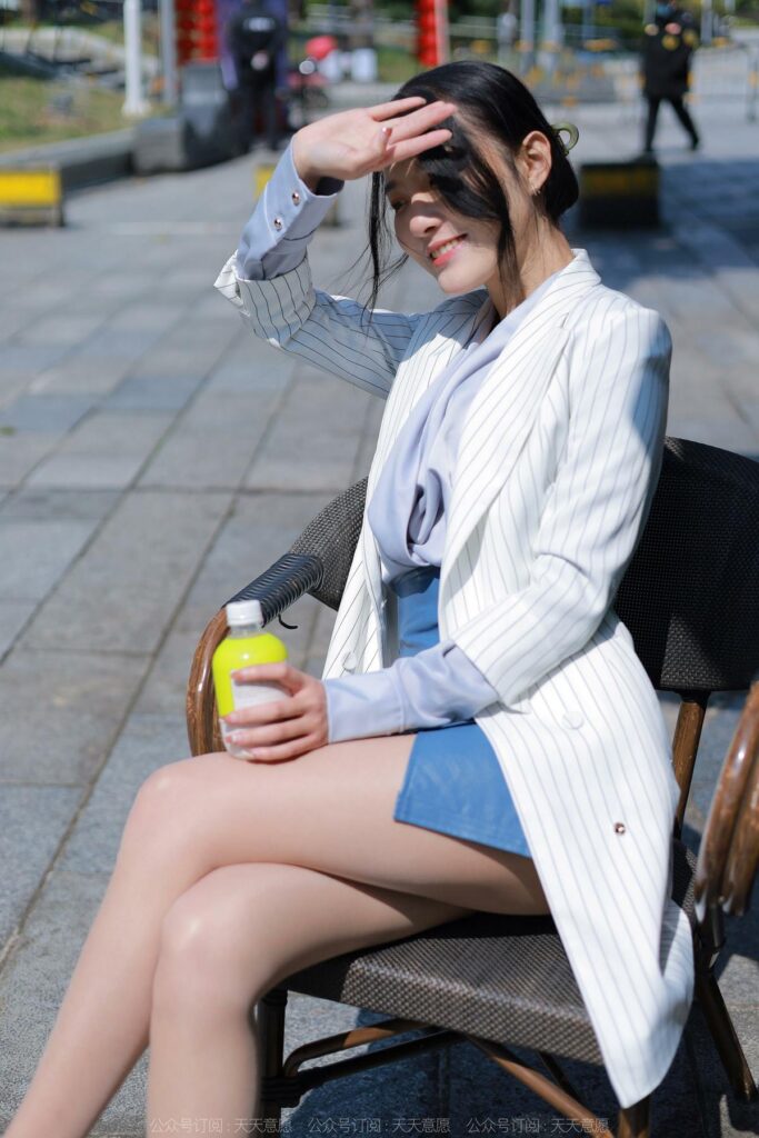 [IESS異思趣向] 2022.4.16 絲享家 1061：婉萍《藍衣女神》[84P/99MB]插圖3