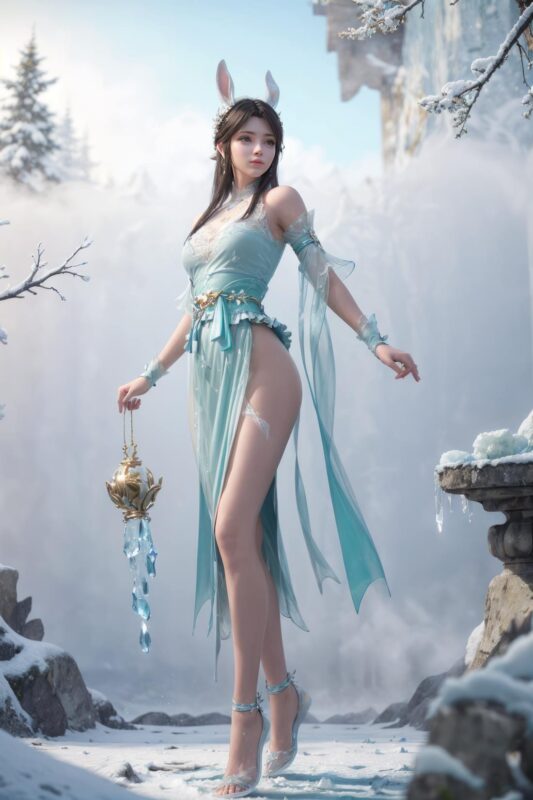 AI繪畫 706 斗破蒼穹-蕭薰兒[56P/777M]-無料攝影圈