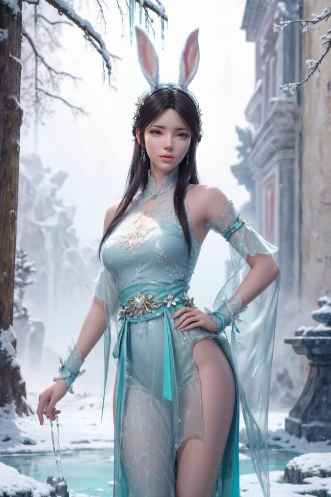 AI繪畫 706 斗破蒼穹-蕭薰兒[56P/777M]插圖2