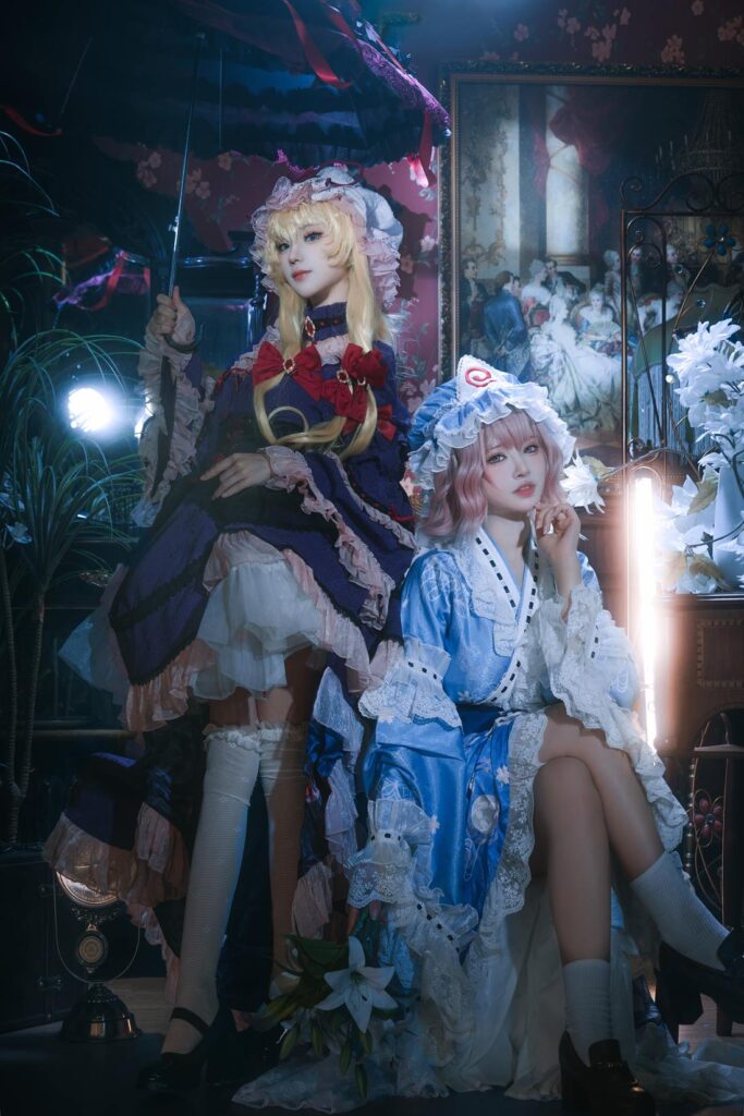 花柒Hana NO.040 & 肅雨雨雨 – 八云紫 西行寺幽幽子[16P/287MB]插圖3