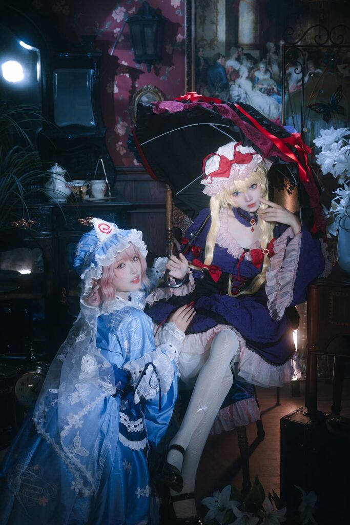 花柒Hana NO.040 & 肅雨雨雨 – 八云紫 西行寺幽幽子[16P/287MB]插圖