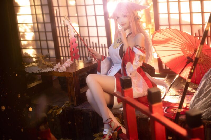 花兮_honoka NO.012 – 原神 八重神子[11P/137MB]-無料攝影圈