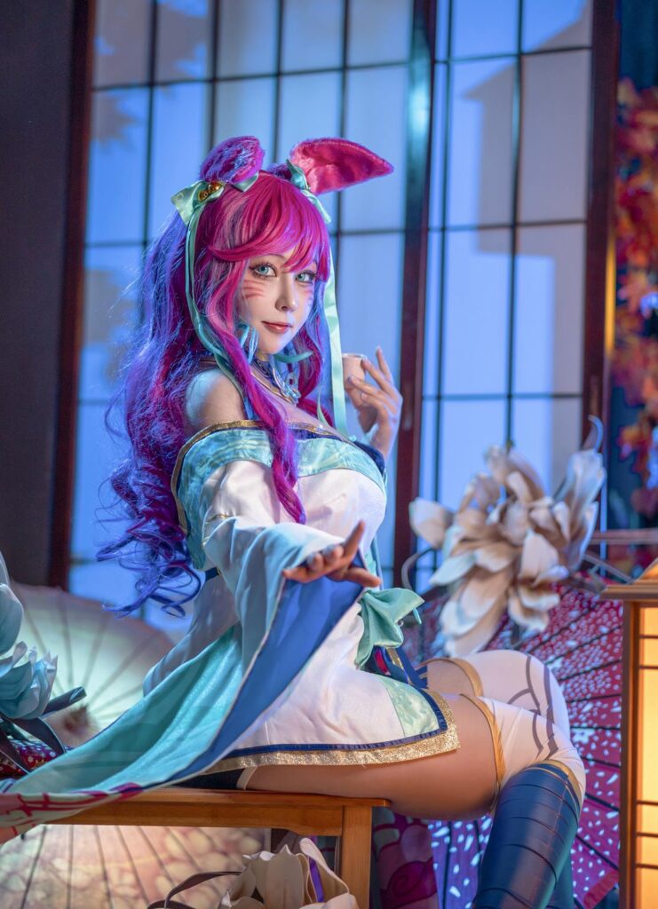 KANEKO_咔喵 NO.035 – 英雄聯(lián)盟 靈魂蓮華 阿貍[17P/1V/541MB]插圖2