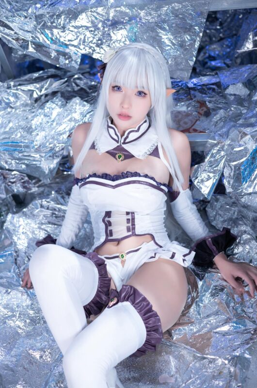 清水由乃 NO.083 – 重生之我是艾米莉亞[41P/1V/1.36GB]-無料攝影圈