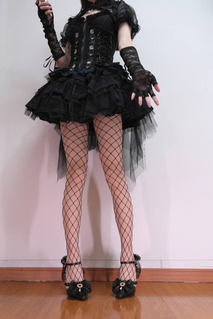 芝士好椰 NO.098 – 夏薔薇網襪搭配[7P/129MB]插圖1