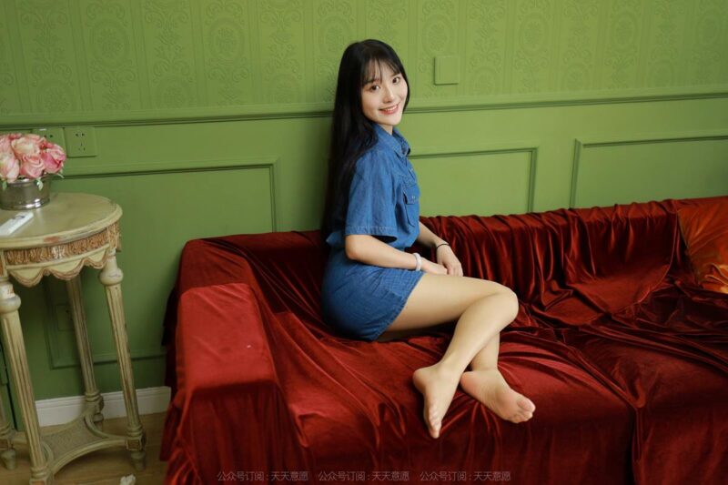 [IESS異思趣向] 2022.8.27 絲享家 1190 婉萍《藍色牛仔裙》[90P/105MB]-無料攝影圈