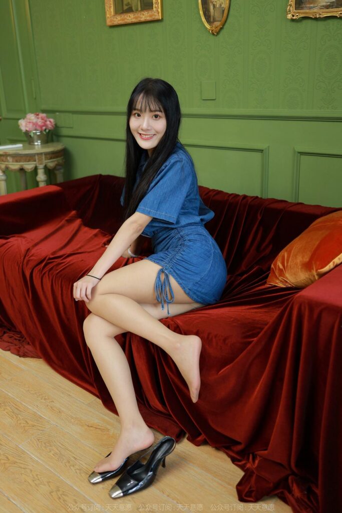 [IESS異思趣向] 2022.8.27 絲享家 1190 婉萍《藍(lán)色牛仔裙》[90P/105MB]插圖2