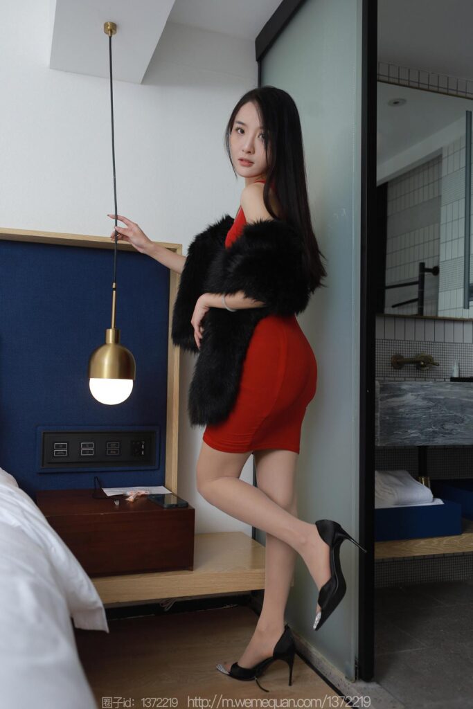 [IESS異思趣向] 2023.1.24 絲享家 1339 婉萍《紅裙情人》[90P/70MB]插圖3