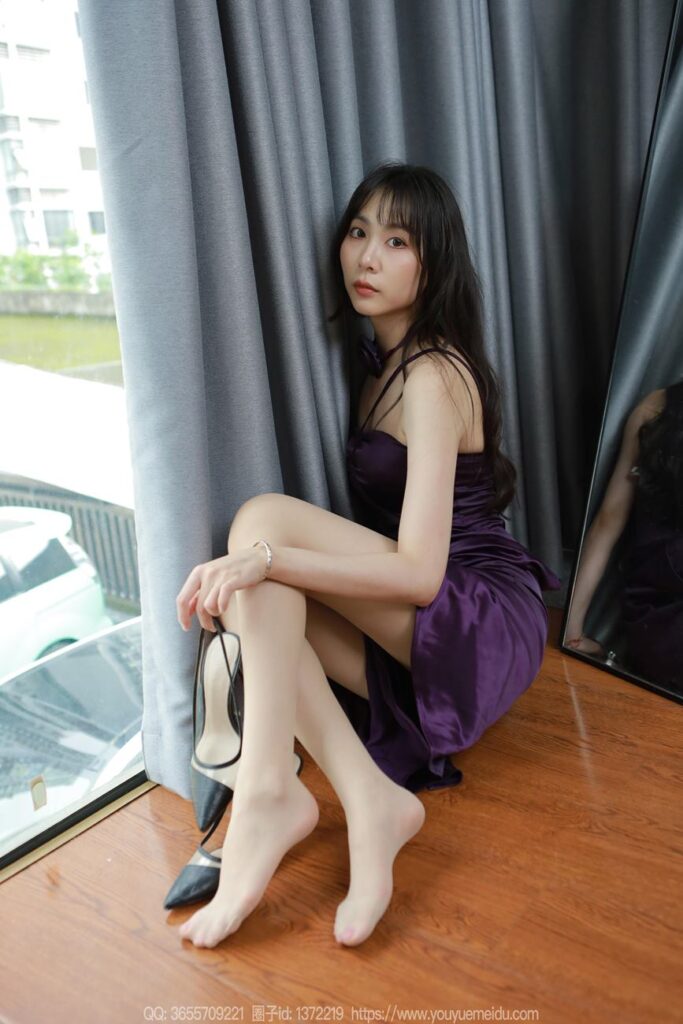 [IESS異思趣向] 2024.04.23 絲享家 1723 團(tuán)團(tuán)《紫色韻味》[79P/66MB]插圖3